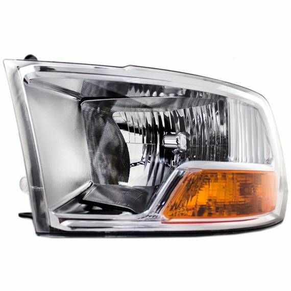 2009*-2012 Dodge Ram Truck Headlight W/O Quad -Left