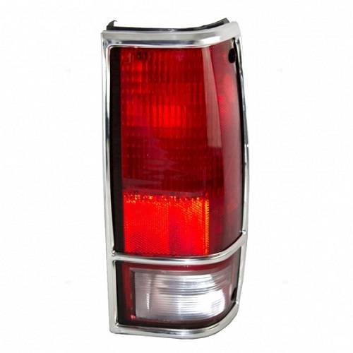 1982-1993 S15 Pickup Tail Light Chrome Trim -R