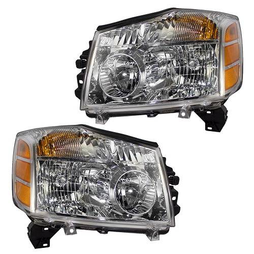 2004-2007 Titan Headlights -Pair