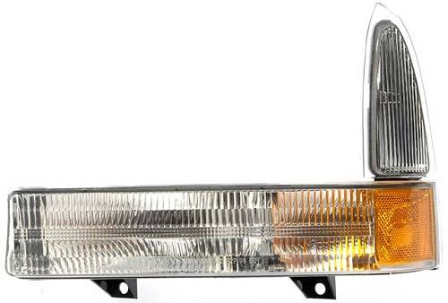 Park/Signal Light 2C3Z13201AA Clear & Amber Lens FO2520169 For Ford Excursion Corner Light 2001 02 03 04 2005 Driver Side 
