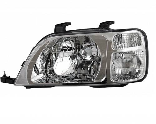 Driver and Passenger Headlights Headlamps Replacement for 1997-2001 CR-V 33151S10A01 33101S10A01