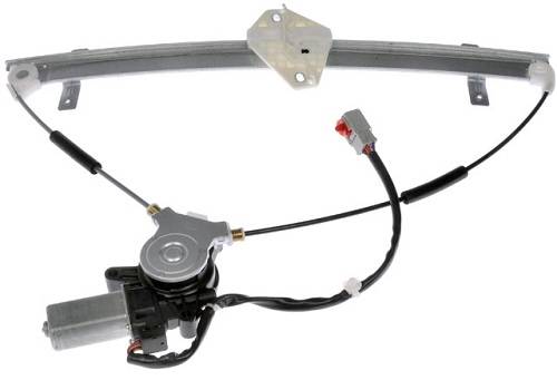 6 Pin Connector. Front Left LH Driver Side Power Window Regulator With Motor Assembly for 2002-2006 Honda CR-V 