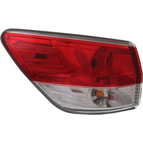 Fits 2013-2016 Nissan Pathfinder Rear Outer Tail Light Lamp Driver Left Side
