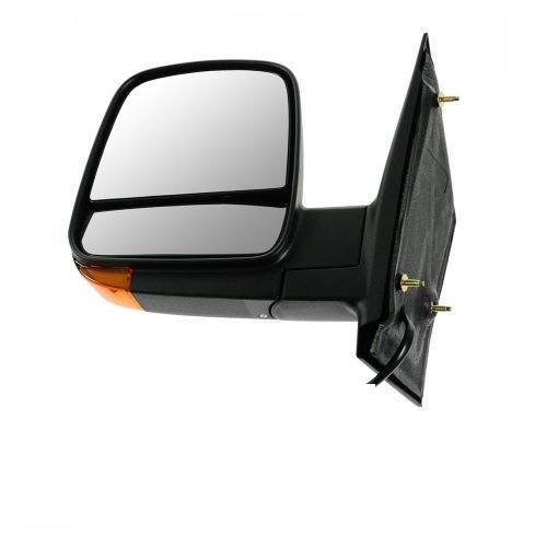 Power Mirror fits 2008-2017 Express Savana Driver Side Heated Signal Dual Glass 