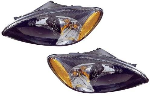 2000-2007 Taurus Headlight Black Bezel -Set