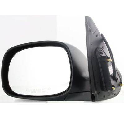 Power With Heat Black Housing with Chrome Cap/Cover Folding Heated Rear View Mirror Right Passenger Side 2004-2006 Tundra Pickup Truck SR5 Double Cab 2004 04 2005 05 2006 06 