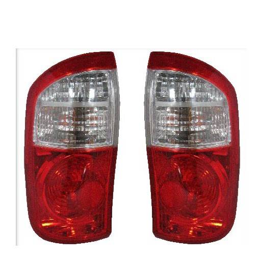 For 2004-2006 Toyota Tundra Double Cab Red Smoke Tail Lights Lamps Left+Right