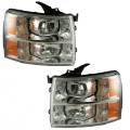 Chevy -# - 2007*-2014* Silverado Front Headlight Lens Cover Assemblies -Driver and Passenger Set