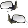 Chevy -# - 2003-2007* Chevy GMC Truck Outside Mirror Power Operated with Heated Glass Smooth -Driver and Passenger Set