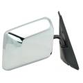 Chevy -# - 1982-1993 S10 Blazer S10 Pickup GMC S15 Jimmy Sonoma Side View Door Mirror Manual Chrome -Left Driver