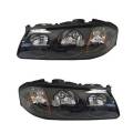 Chevy -# - 2004*-2005 Impala Front Headlight Lens Cover Assemblies -Driver and Passenger Set