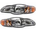 Chevy -# - 2000-2005 Monte Carlo Front Headlight Lens Cover Assemblies -Driver and Passenger Set