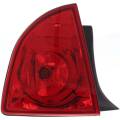 Chevy -# - 2008*-2012 Malibu Rear Tail Light Brake Lamp with Red Lens -Left Driver