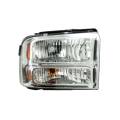 Ford -# - 2005 2006 2007 Ford F250 F350 F450 Headlight with Chrome -Right Passenger