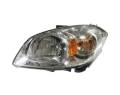 Chevy -# - 2005-2010 Chevy Cobalt Front Headlight Lens Cover Assembly with Smoked Lens -Left Driver