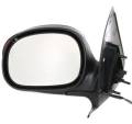 Ford -# - 2001 2002 2003 F150 Super Crew Cab Power Mirror With Signal Black -Left Driver