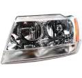 Jeep -# - 1999-2004 Grand Cherokee Limited Headlight Lens Cover Assembly -Left Driver