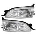 Toyota -Replacement - 1995-1996 Camry Front Headlight Replacement Assemblies -Driver and Passenger Set
