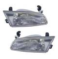 Toyota -Replacement - 1997 1998 1999 Camry Front Headlight Lens Cover Assemblies -Driver and Passenger Set