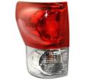 Toyota -Replacement - 2007 2008 2009 Tundra Rear Brake Tail Light Lens Assembly -Left Driver