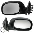 Toyota -Replacement - 2001-2007 Sequoia Outside Door Mirrors Power Smooth -Driver and Passenger Set