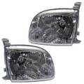 Toyota -Replacement - 2005-2006 Tundra Double Cab Front Headlight Lens Cover Assemblies -Driver and Passenger Set