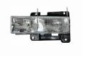 GMC -# - 1990-2001* GMC Pickup Front Headlight Lens Cover Assembly -Left Driver