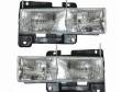 GMC -# - 1990-2001* GMC Truck Front Headlight Lens Cover Assemblies -Driver and Passenger Set
