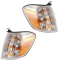 Toyota -Replacement - 2005-2006 Tundra Double Cab Turn Signal Side Park Lights -Driver and Passenger Set
