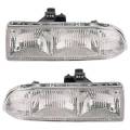 Chevy -# - 1998-2004 S10 Pickup Front Headlight Lens Cover Assemblies -Driver and Passenger Set