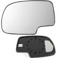 Chevy -# - 1999-2007* Silverado Replacement Mirror Glass With Backer -Left Driver