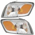 Toyota -Replacement - 2000-2001 Camry Turn Signal Side Marker Light -Driver and Passenger Set