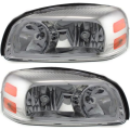 Buick -# - 2005-2009 Terraza Front Headlight Lens Cover Assemblies -Driver and Passenger Set