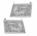 Ford -# - 1997-2007 Ford Van Composite Headlights -Driver and Passenger Set