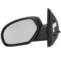 Chevy -# - 2007-2013 Avalanche Side View Door Mirror Manual Textured -Left Driver