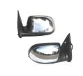 Chevy -# - 2002 Avalanche Side View Door Mirrors Power Heat Chrome -Driver and Passenger Set