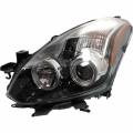 Nissan -# - 2010-2013 Altima Coupe Halogen Headlight Lens Cover Assembly -Left Driver