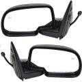 Chevy -# - 1999-2002 Silverado Side Mirrors Power Heat Light Smooth -Driver and Passenger Set