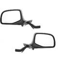 Ford -# - 1992-1996 Ford Pickup Bronco Outside Door Mirrors Power Black -Driver and Passenger Set