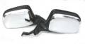 Ford -# - 1992-1997* Ford Super Duty Side View Door Mirrors Manual Chrome -Driver and Passenger Set