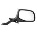 Ford -# - 1992-1997* Ford Super Duty Outside Door Mirror Manual Black -Right Passenger