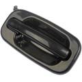 Chevy -# - 2000-2006 Tahoe Outside Door Handle Pull Smooth Black -Right Passenger Rear