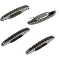 Cadillac -# - 2007-2013 Escalade EXT Outside Door Handle Pull Chrome -4 Pc Set