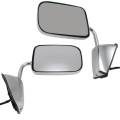 Dodge -# - 1988-1993 Dodge Truck Side View Door Mirrors Power Chrome -Driver and Passenger Set