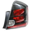 Nissan -# - 2007 2008 2009 Sentra 2.5 Tail Light Brake Lamp Black -Right Passenger