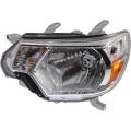 Toyota -Replacement - 2012-2015 Tacoma Front Headlight Lens Cover Assembly Chrome Bezel -Left Driver