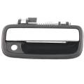Toyota -Replacement - 1995-2004 Tacoma Outside Door Handle Pull Black and Chrome -Right Passenger