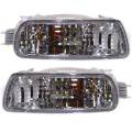 Toyota -Replacement - 2001-2004 Tacoma Park Turn Signal Blinker Lights -Driver and Passenger Set