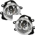 Toyota -Replacement - 2014-2020 4Runner Fog Lights Driving Lamps -Driver and Passenger Set