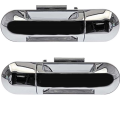 Mercury -# - 2002-2010 Mountaineer Outside Door Pull Chrome -Driver and Passenger Set Rear